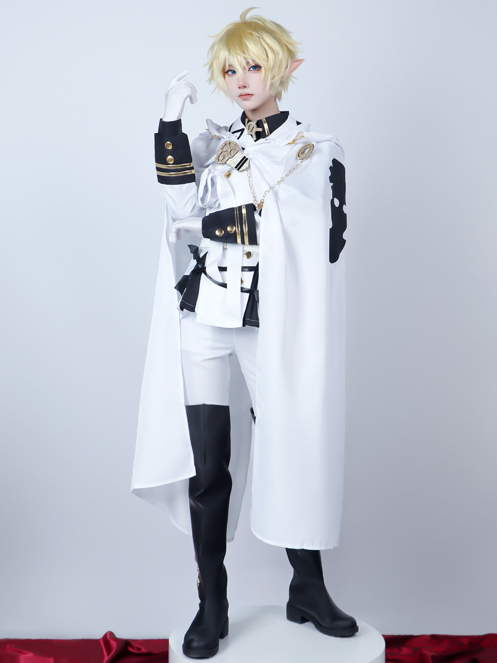 The end of the fiery angel cosplay clothes anime animation clothes Krulumigar Shoes that come with cosplay clothing