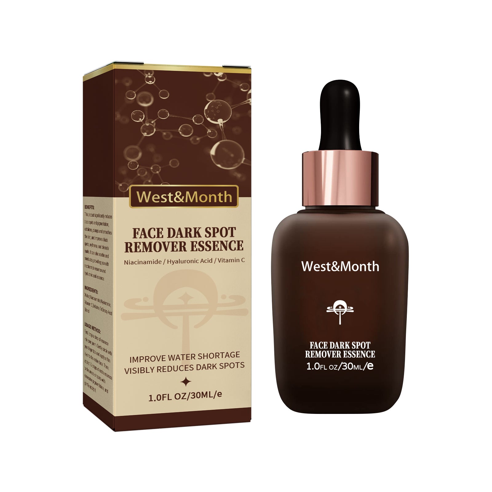 Spot Repair Serum, Lighten Face Spots Repair Dull Skin Hydrating Essence