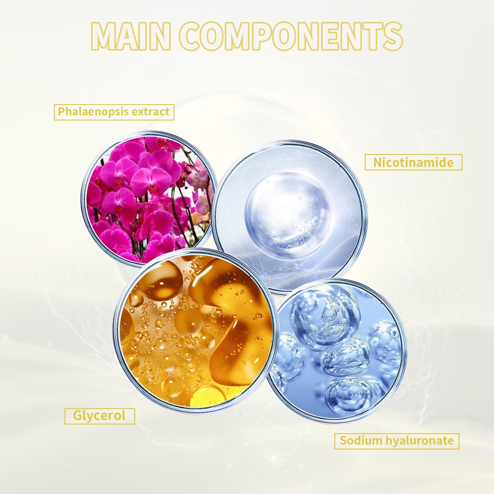 Orchid Acne Essential Oil Cleans And Brightens Pores And Hydrates Facial Care Essence