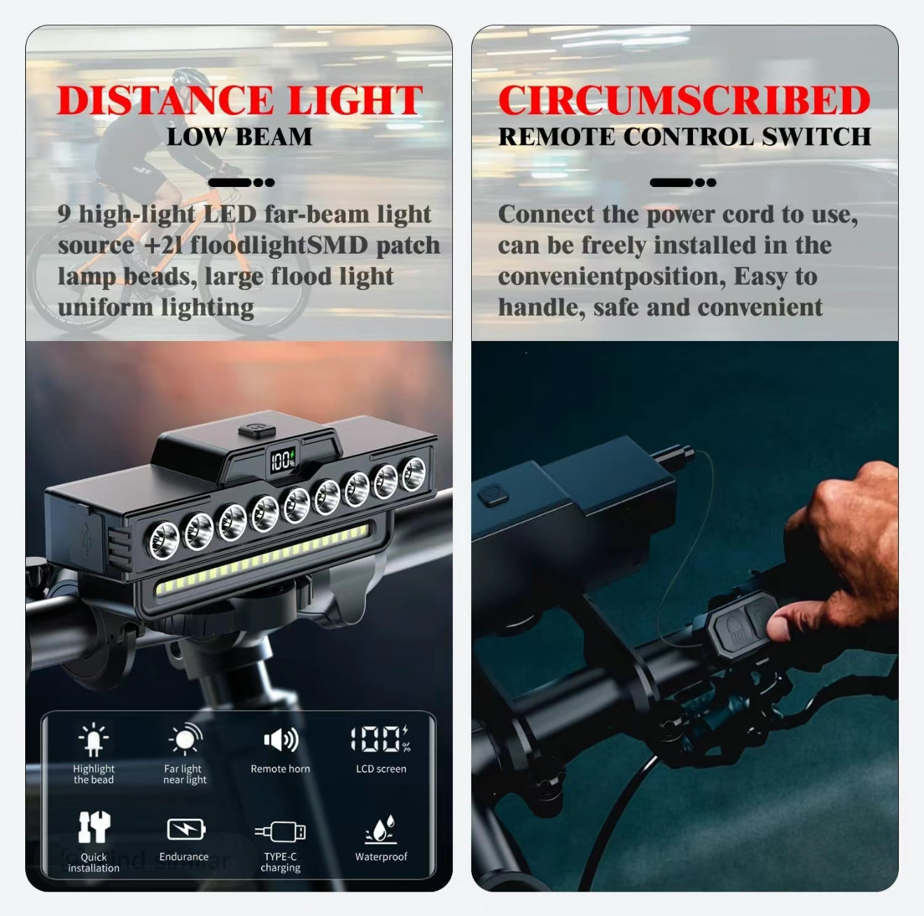 NightBeam Pro Bike Light