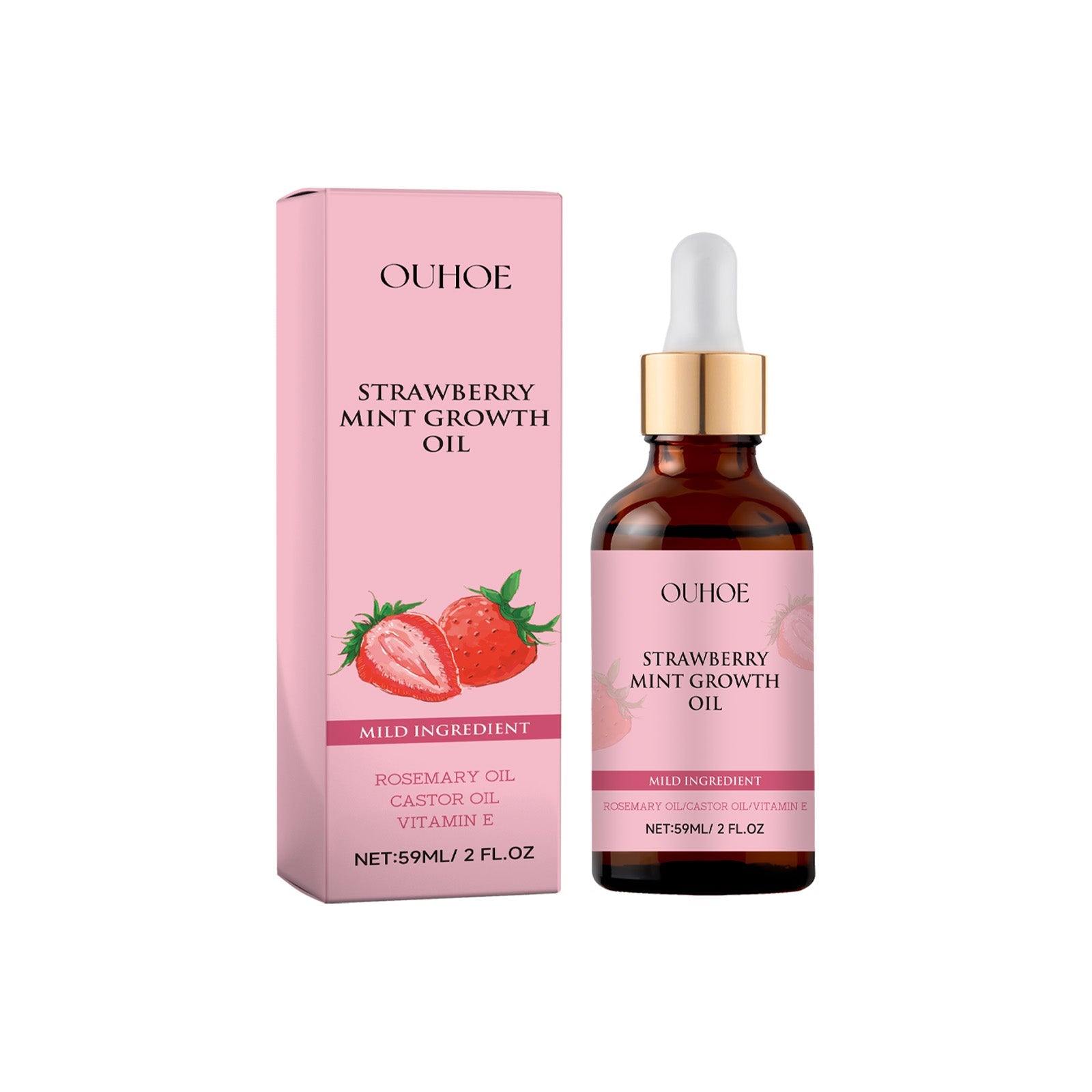 Hair Care Essential Oil Nourishes Frizzy Tail, Smooth Hair, Light Fragrance, Refreshing, Non-Sticky And Glossy Hair Care Essential Oil