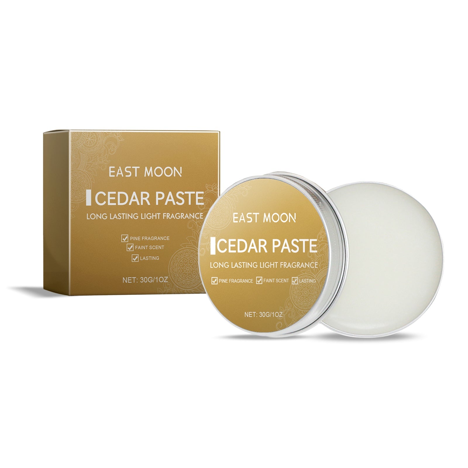 Solid Balm Men's Charm Solid Balm Fresh Natural Long-Lasting Fragrance Balm