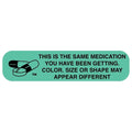 Apothecary Products Wellness Label & Look Different Green Case Of 1000