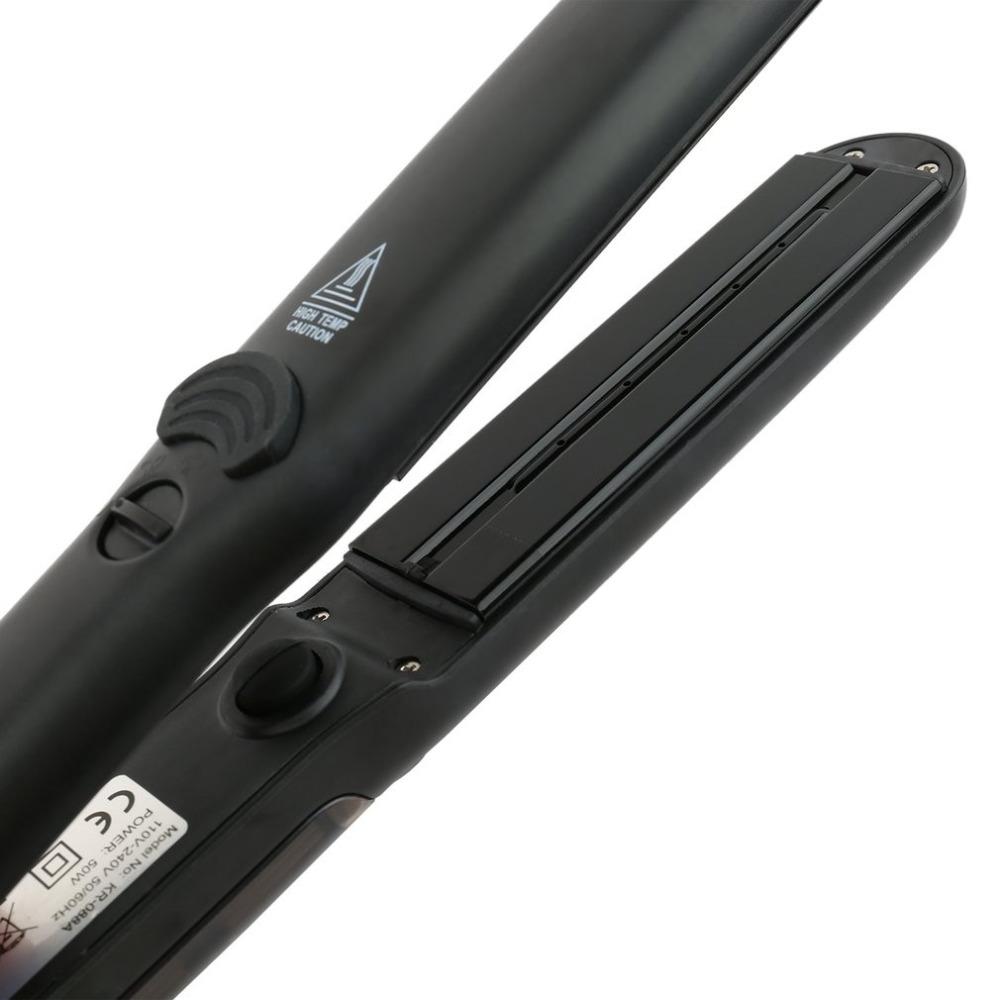 450F ceramic steam straightener porcelain steam rapid heating