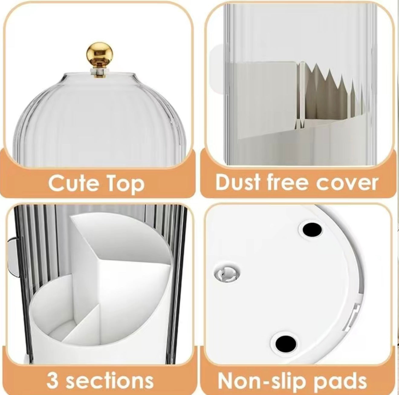 CleanSpin Toothbrush Holder
