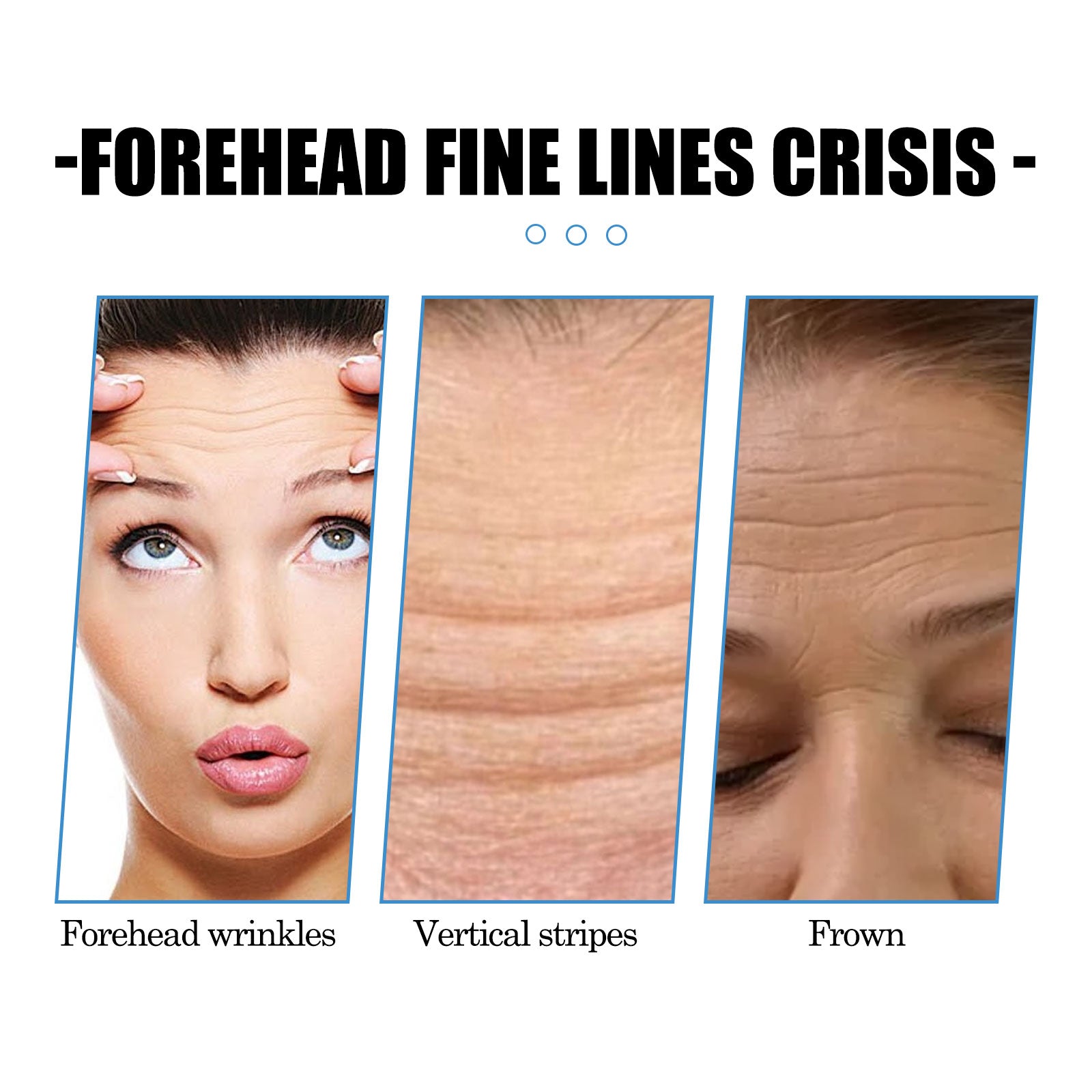Forehead Care Patch Reduces Raised Head Lines, Firming Skin, Hydrating And Smoothing Skin Patch
