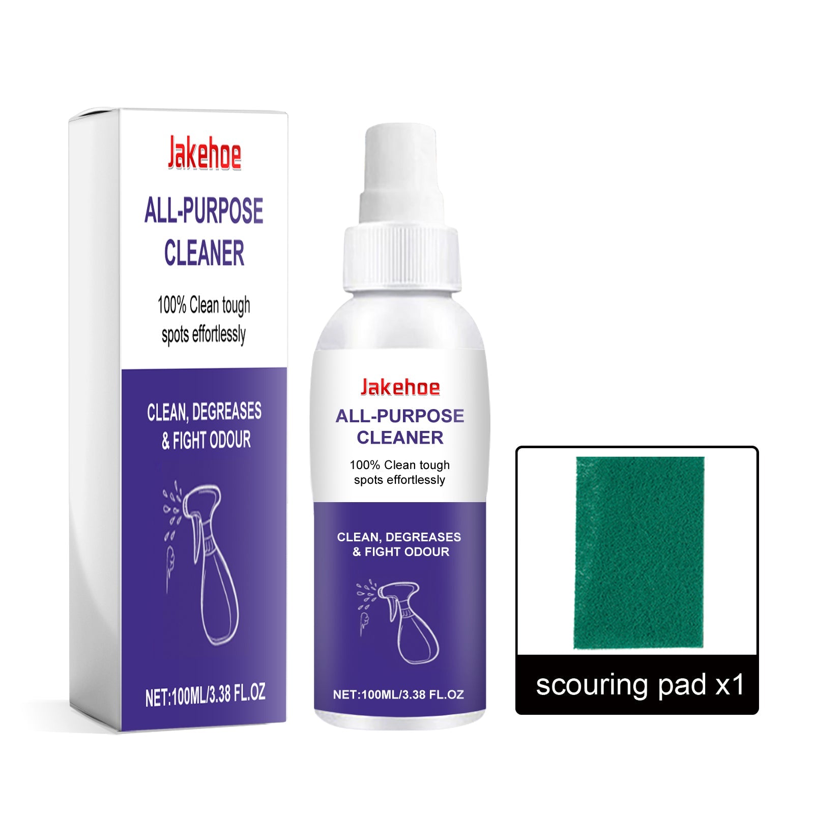 All Purpose Cleaner, Kitchen Dust Stains Heavy Oil Cleaning And Rust Removal Spray