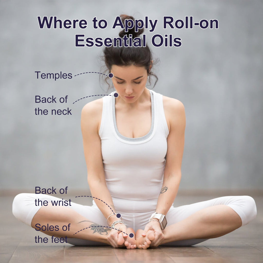 Body Care Ball Oil Apply Ball Massage Treatment Oil To Your Wrists