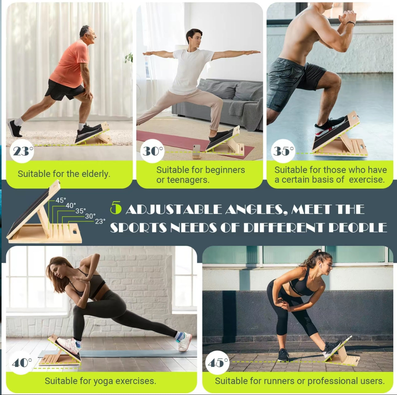 FlexSlope Calf Stretch Board