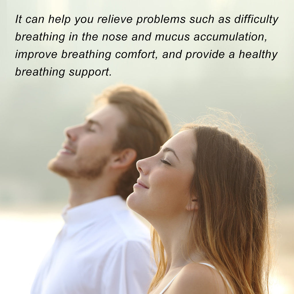 Breathe Easy Nasal Therapy Device, Relieve Nasal Congestion And Nasal Irritation Clean Nasal Passages Body Health Care Inhalants