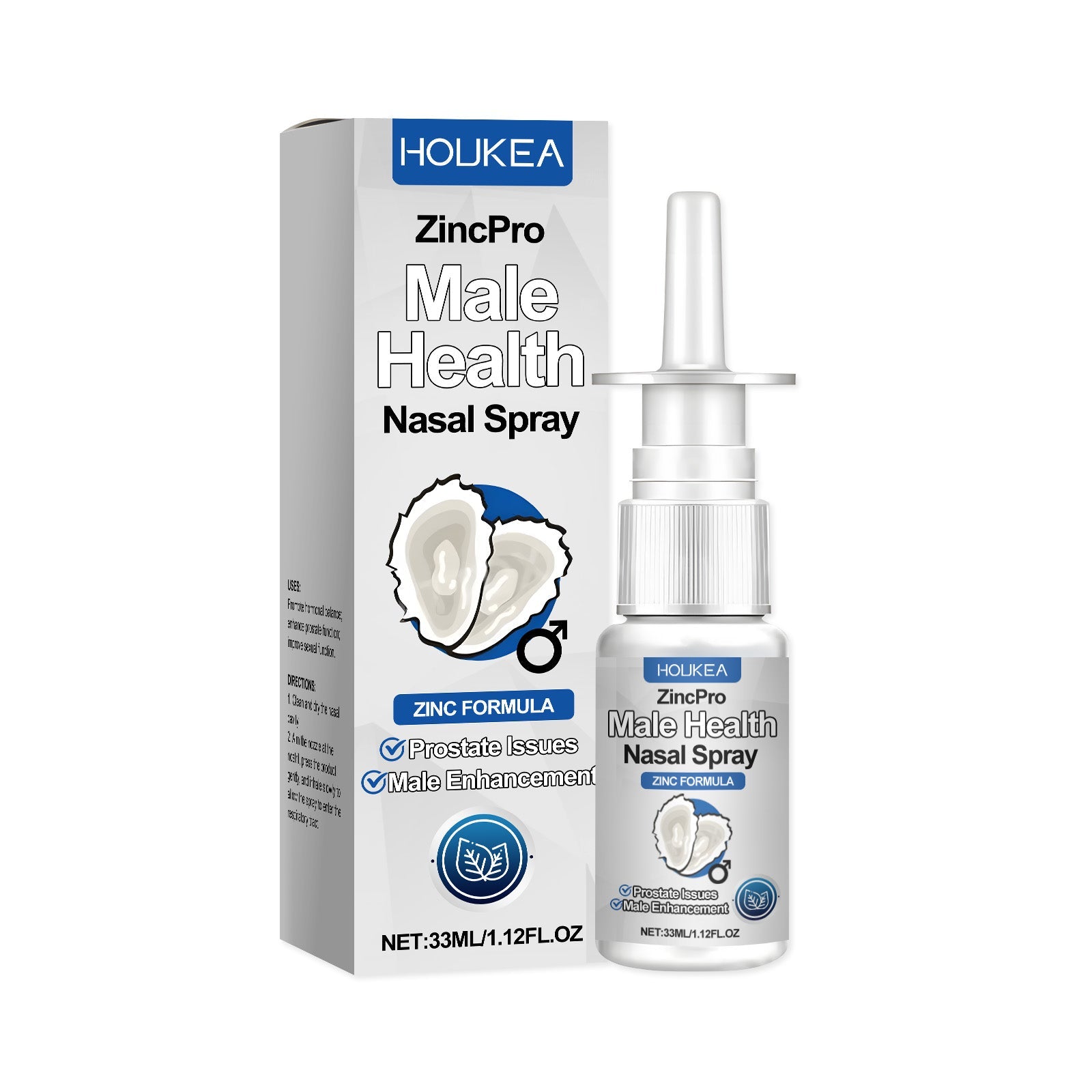 Men's Care Nasal Spray Gentle Care For Men's Body Soothing Daily Nasal Spray
