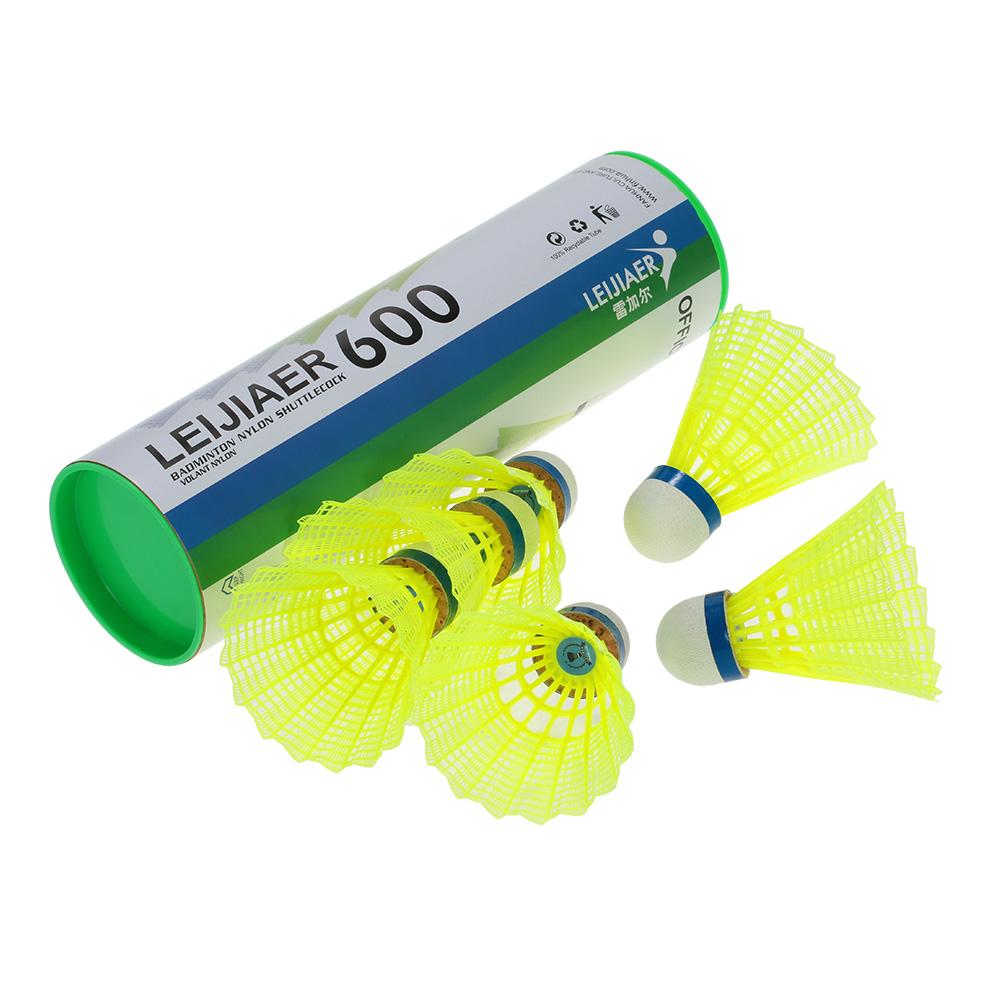 6pcs Gym Exercise Training Nylon Badminton Ball