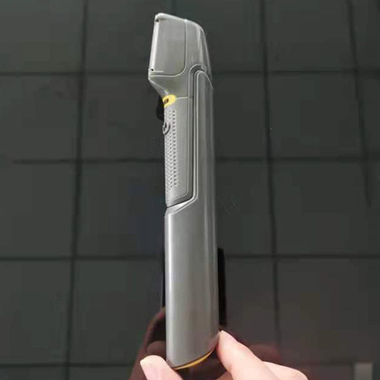 New Electric Back Shaver Men Handheld Haircut Trimmer Long Handle Foldable Shaver