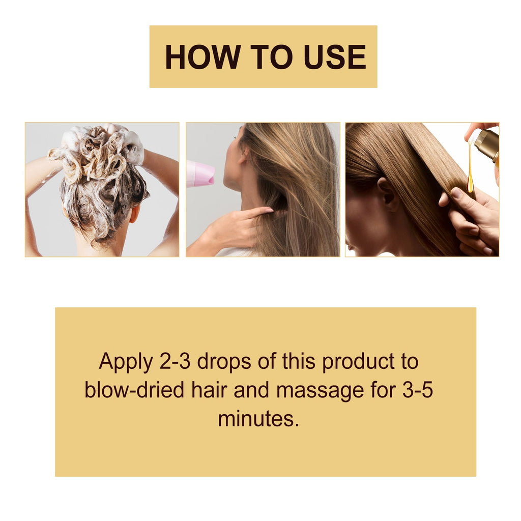 Maca Essence Repair Collagen, Repair Bifurcate Improve Hair Moist Smooth The Hair Essence