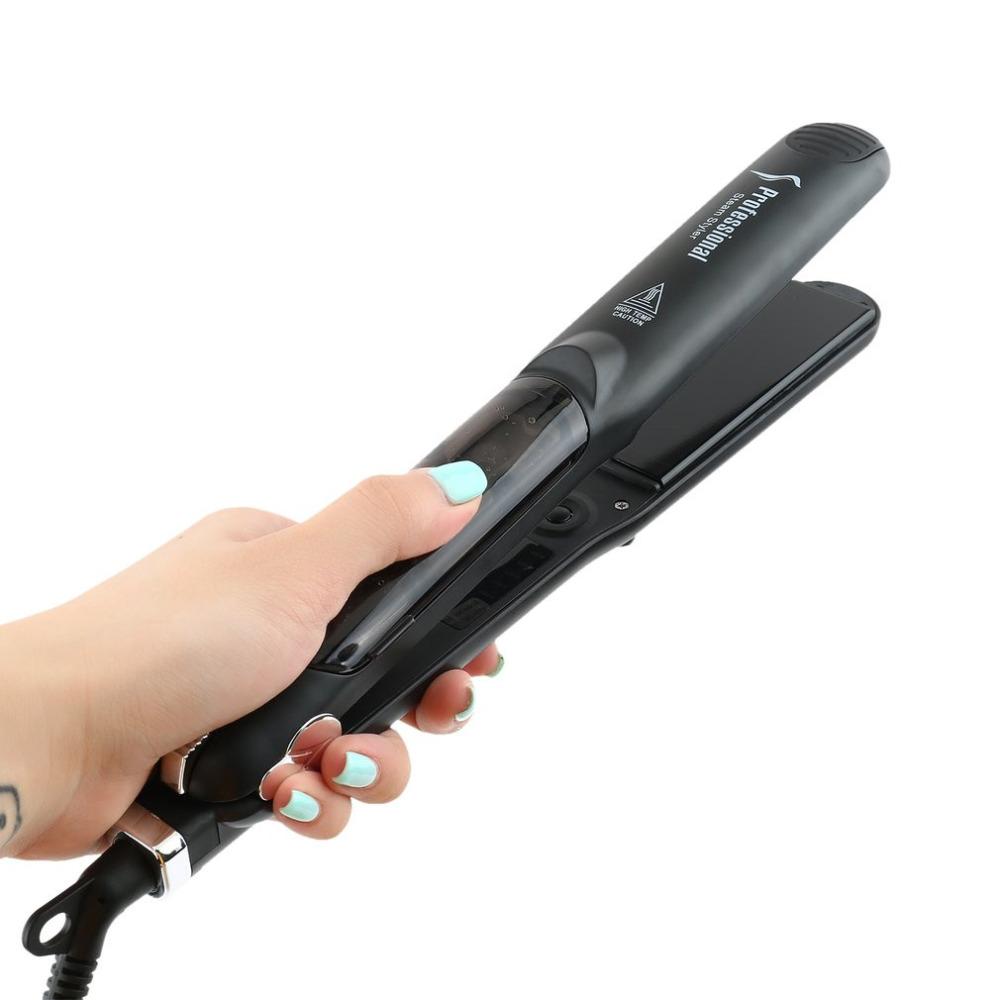 450F ceramic steam straightener porcelain steam rapid heating