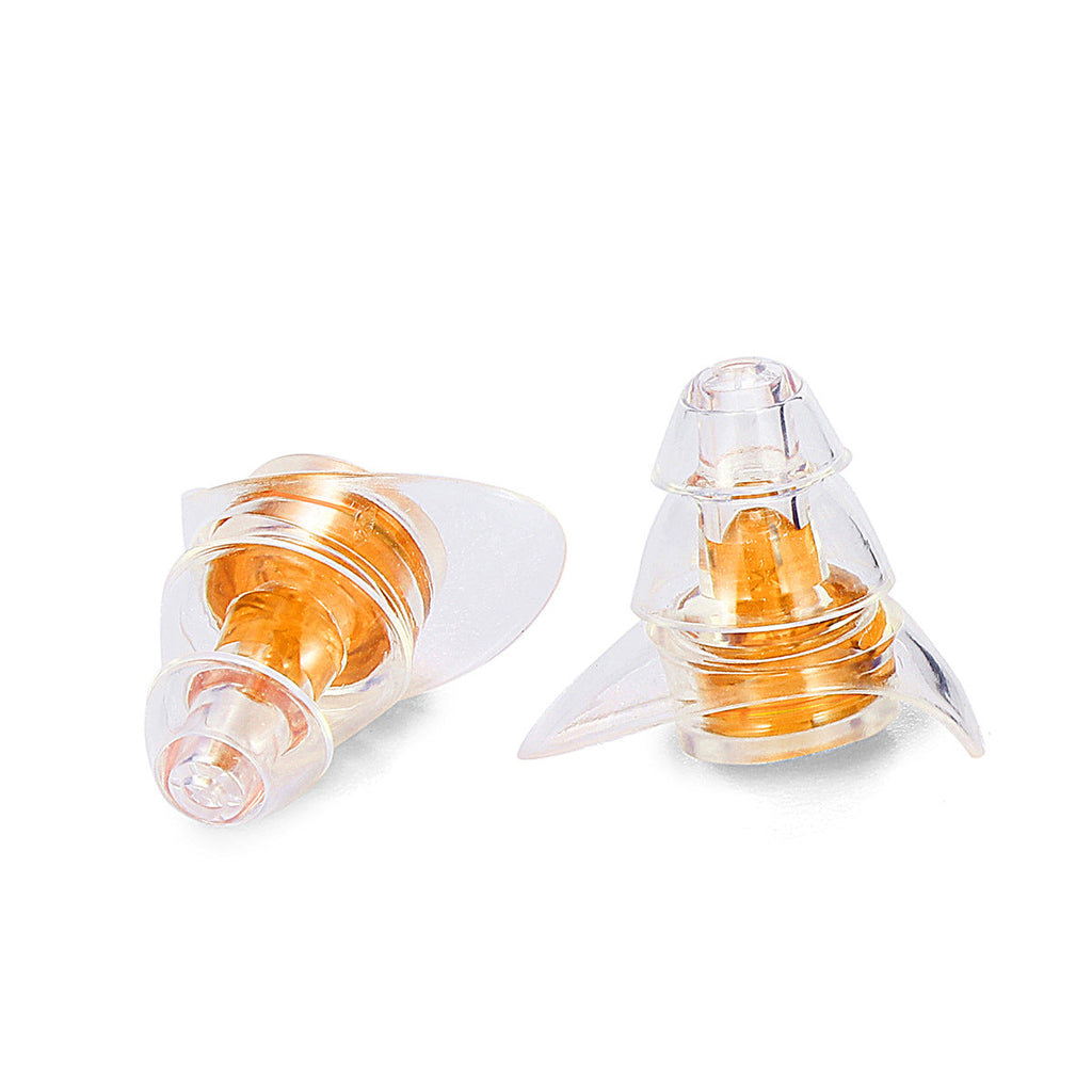 Noise Reduction And Sound Isolation Earplugs Concert High Fidelity Filter Earplugs Wholesale Blue Filter Earplugs Double Tail