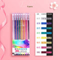 Drawing Doodling Scrapbook Journaling fluorescent Sparkle Gel Pen Neon Glitter Pens Fine Tip Art Markers Glittering Pen Set