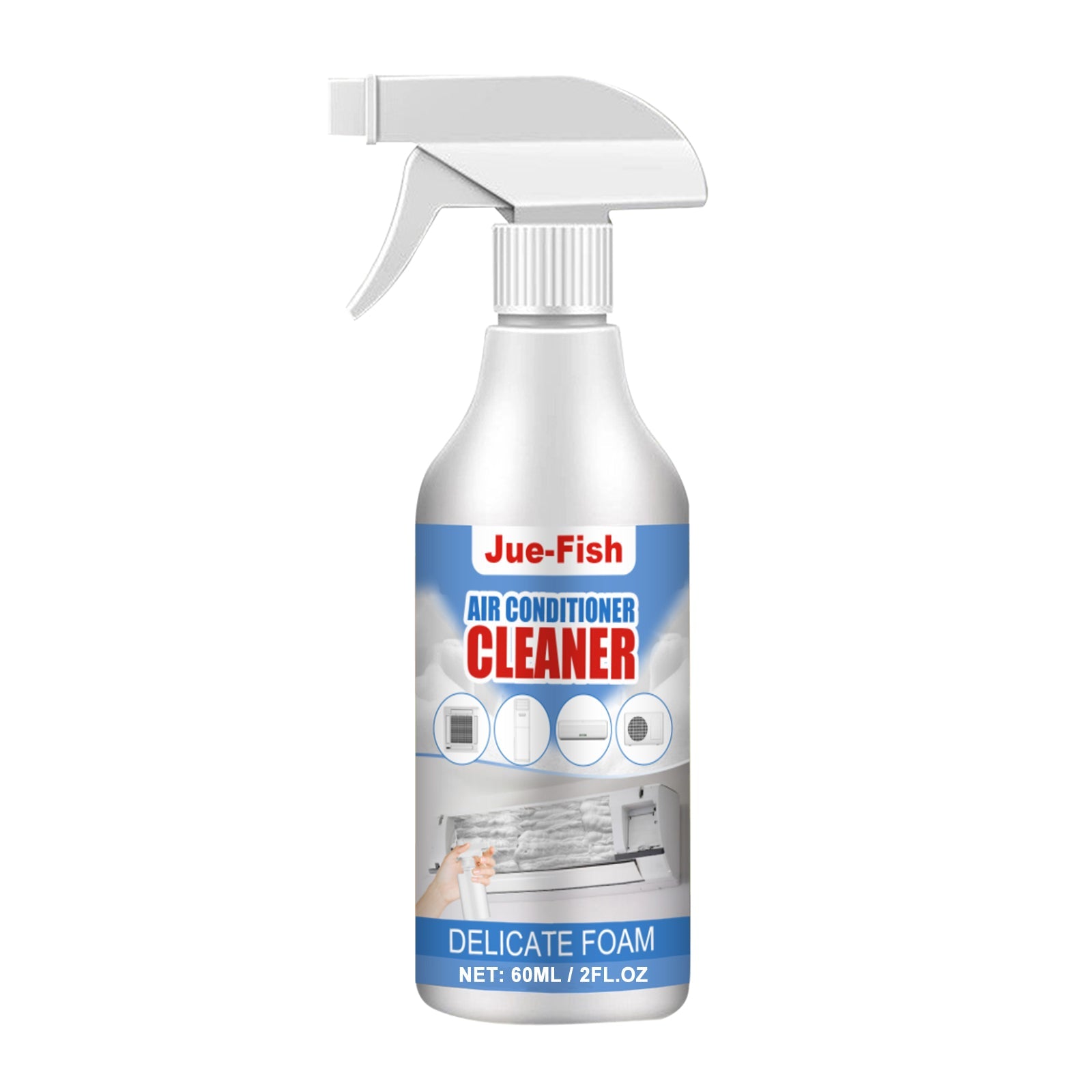 Air Conditioner Cleaner, Household Air Conditioner Hang-Up, Non-Dismantling, Odorless Descaling, Foam Air Conditioner Cleaning
