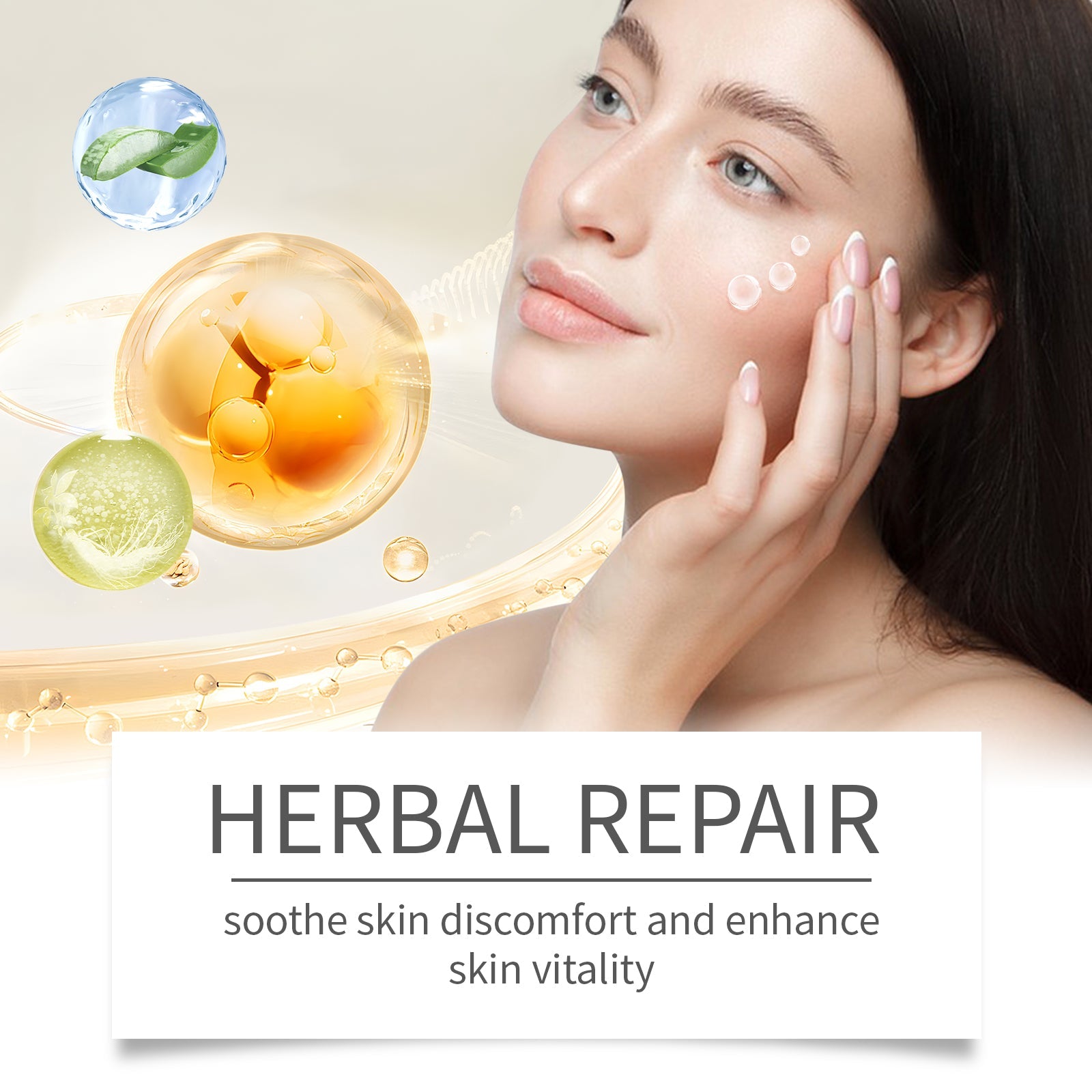 7% Glycolic Acid Toner, Facial Repair Skin Lightening Skin Firming, Moisturizing And Delicate