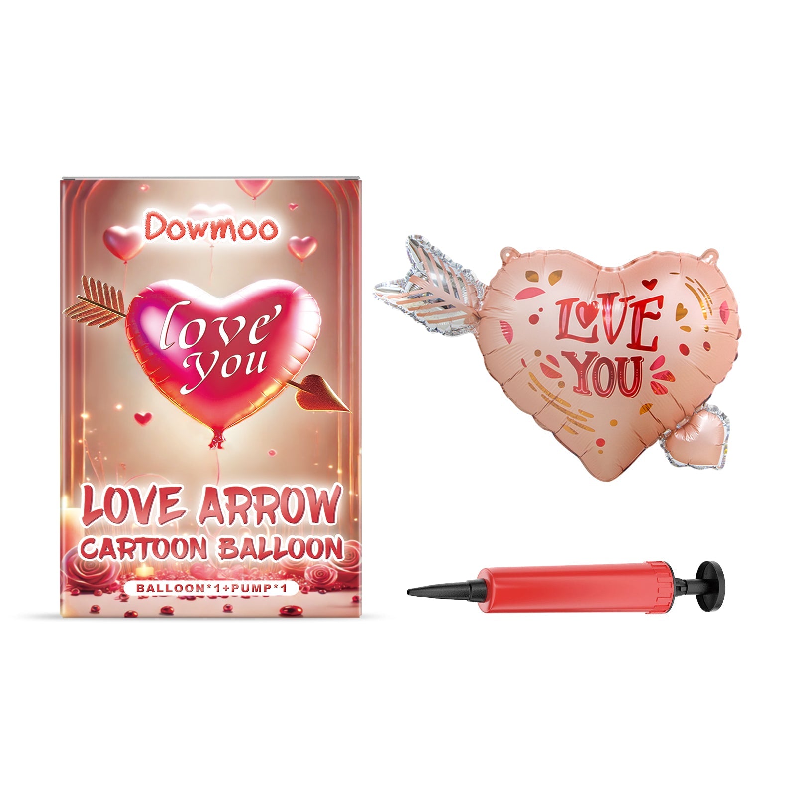 Ambience Balloon Set Valentine's Day Proposal Wedding Anniversary Date Birthday Party Decoration