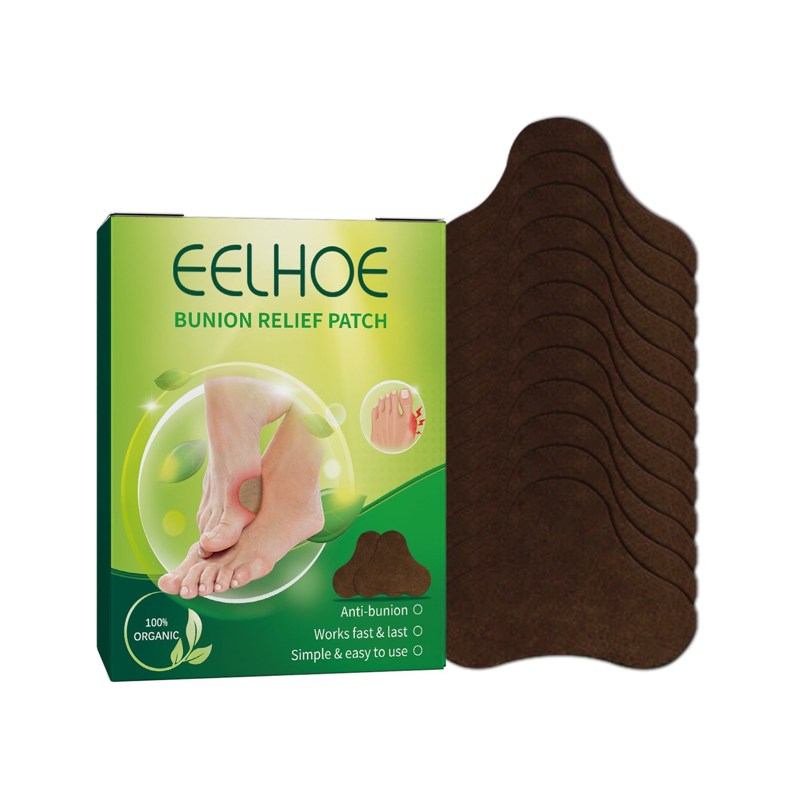 Bunion Relief Patch Thumb Valgus Bigfoot Bunion Valgus Double Toe Foot Care Patch