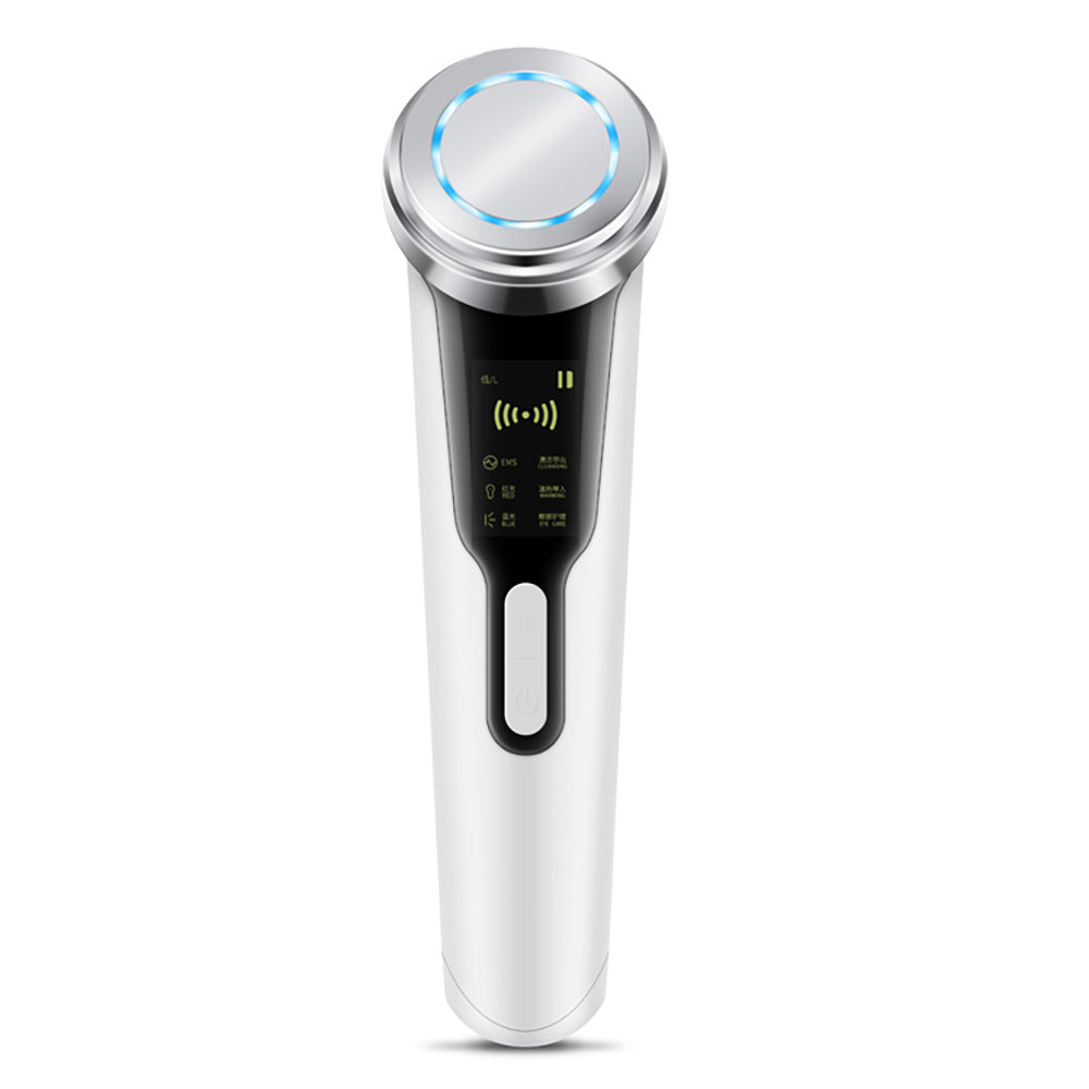 HailiCare Multi-Function 6-In-1 Skin Cleansing Instrument EMS Color Light Skin Rejuvenation Beauty Instrument