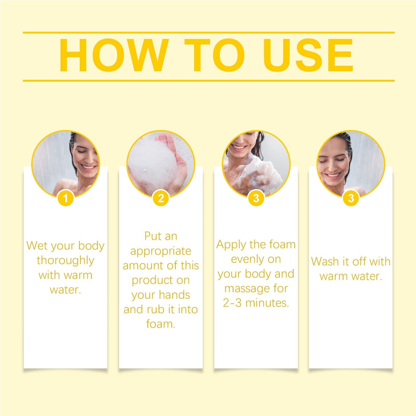 Soothing Repair Shower Gel Body Cleansing Care Hydrating Moisturizing Anti-Dryness Care For Skin