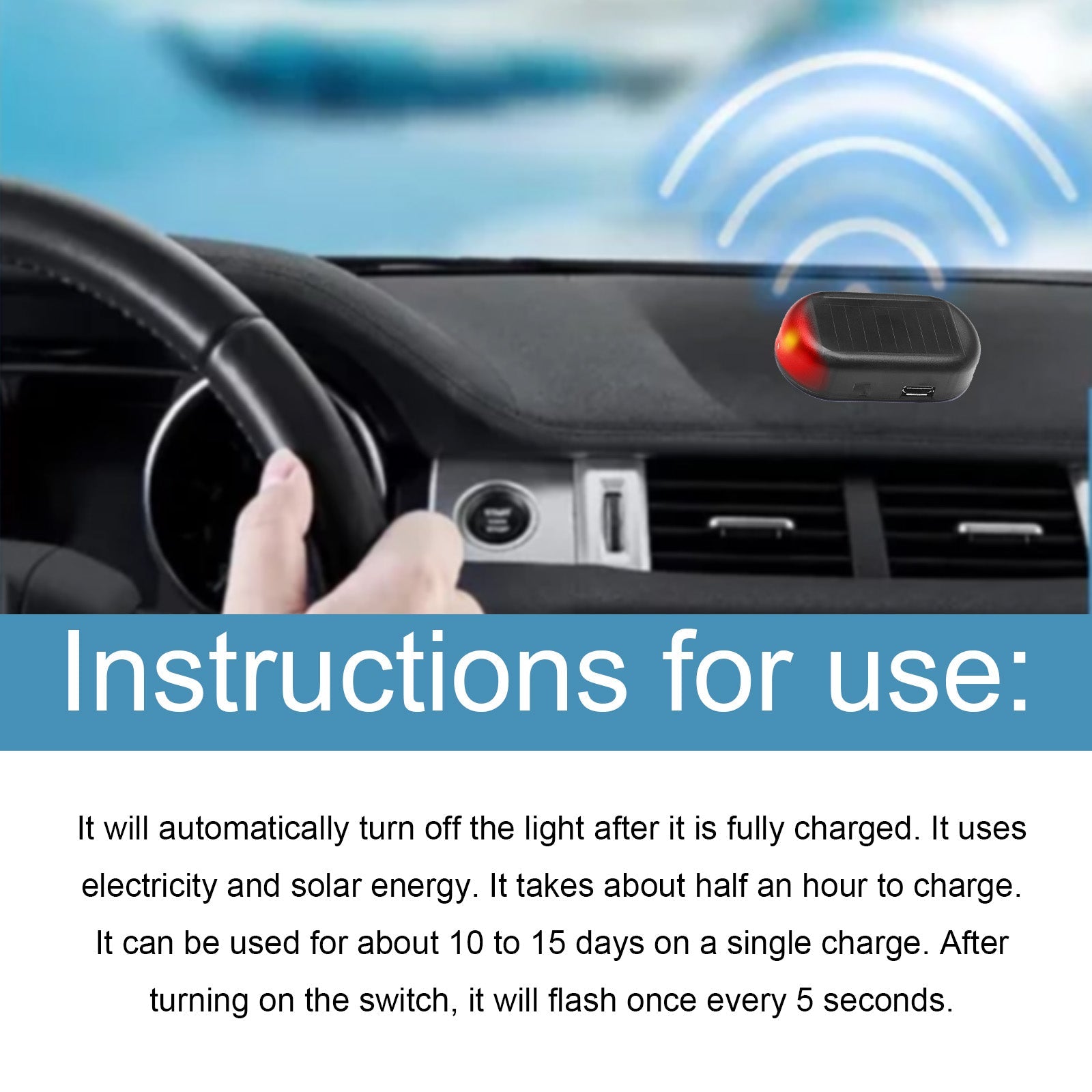 Interference Anti-Freeze Device, Car Window Glass In Winter Anti-Snow Cover Interference Anti-Freeze And Snow Device