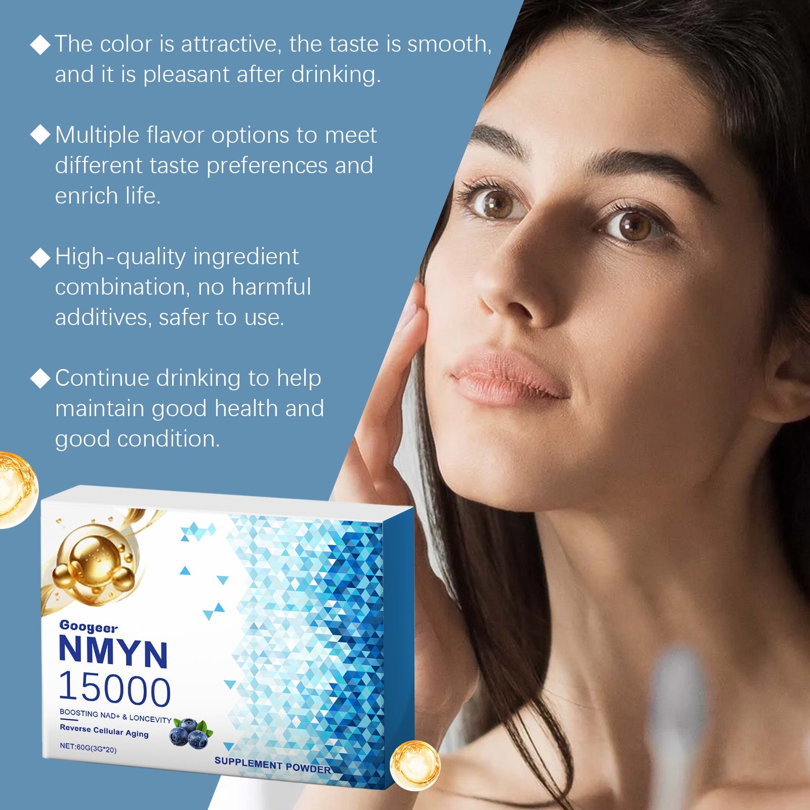 Supplement Powder Body Treatment