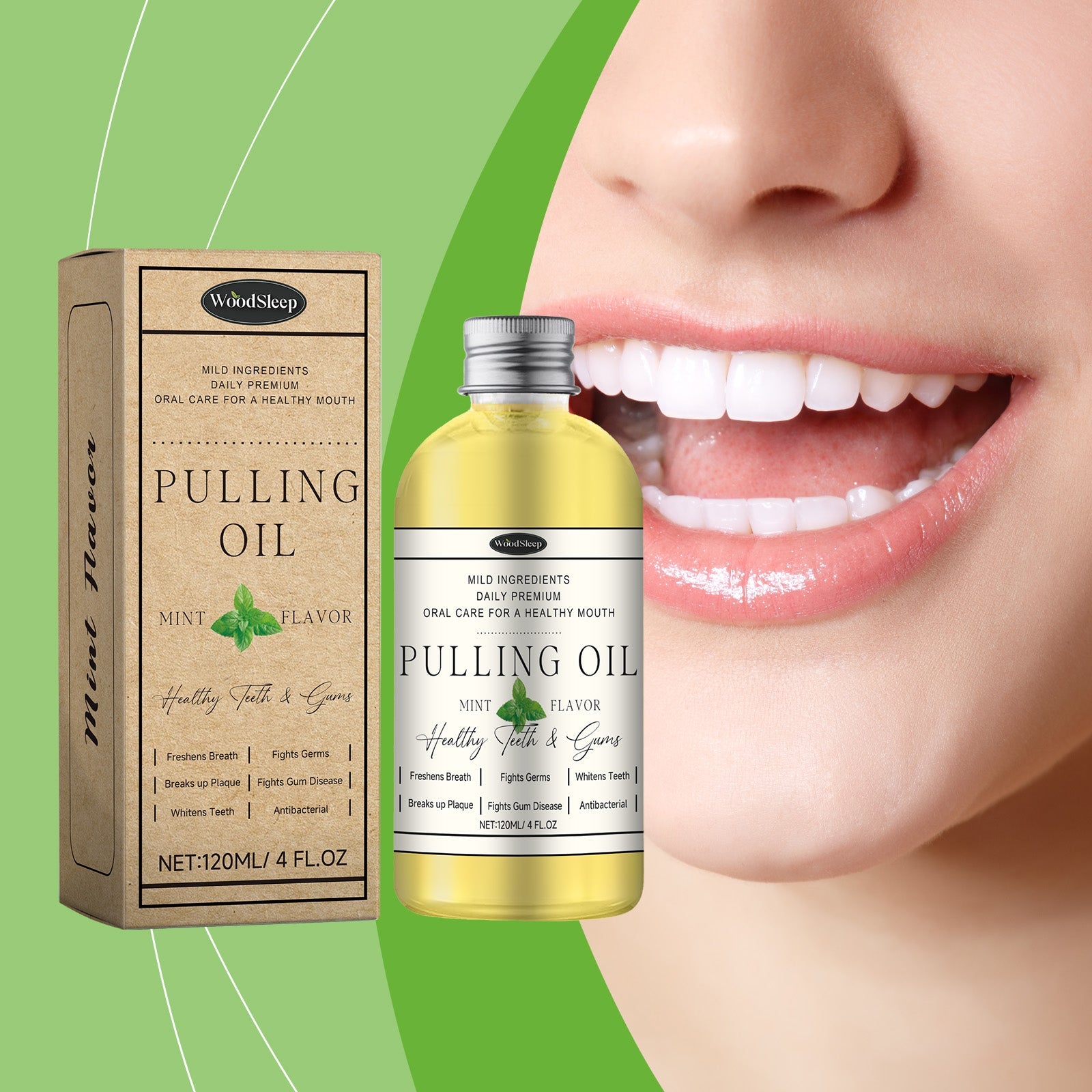 Oral Coconut Mouthwash Oral Odor Cleaning Daily Care Teeth Fresh Cleaning Solution