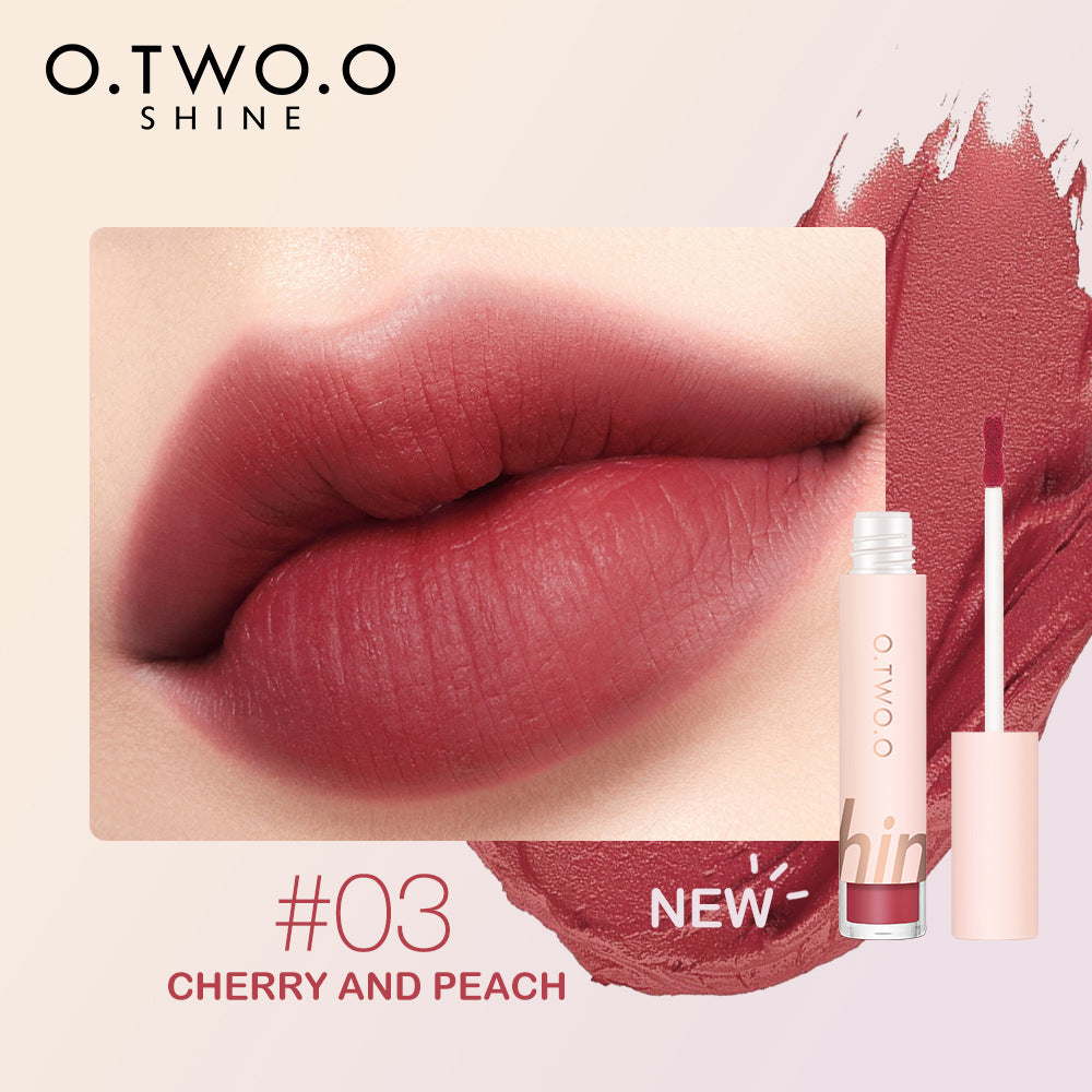 Soft Velvet Mist First Love Lip Slime Blush Eyeshadow Can Be Used For Three Velvet Non-Stick Cups Do Not Lose Color SE001
