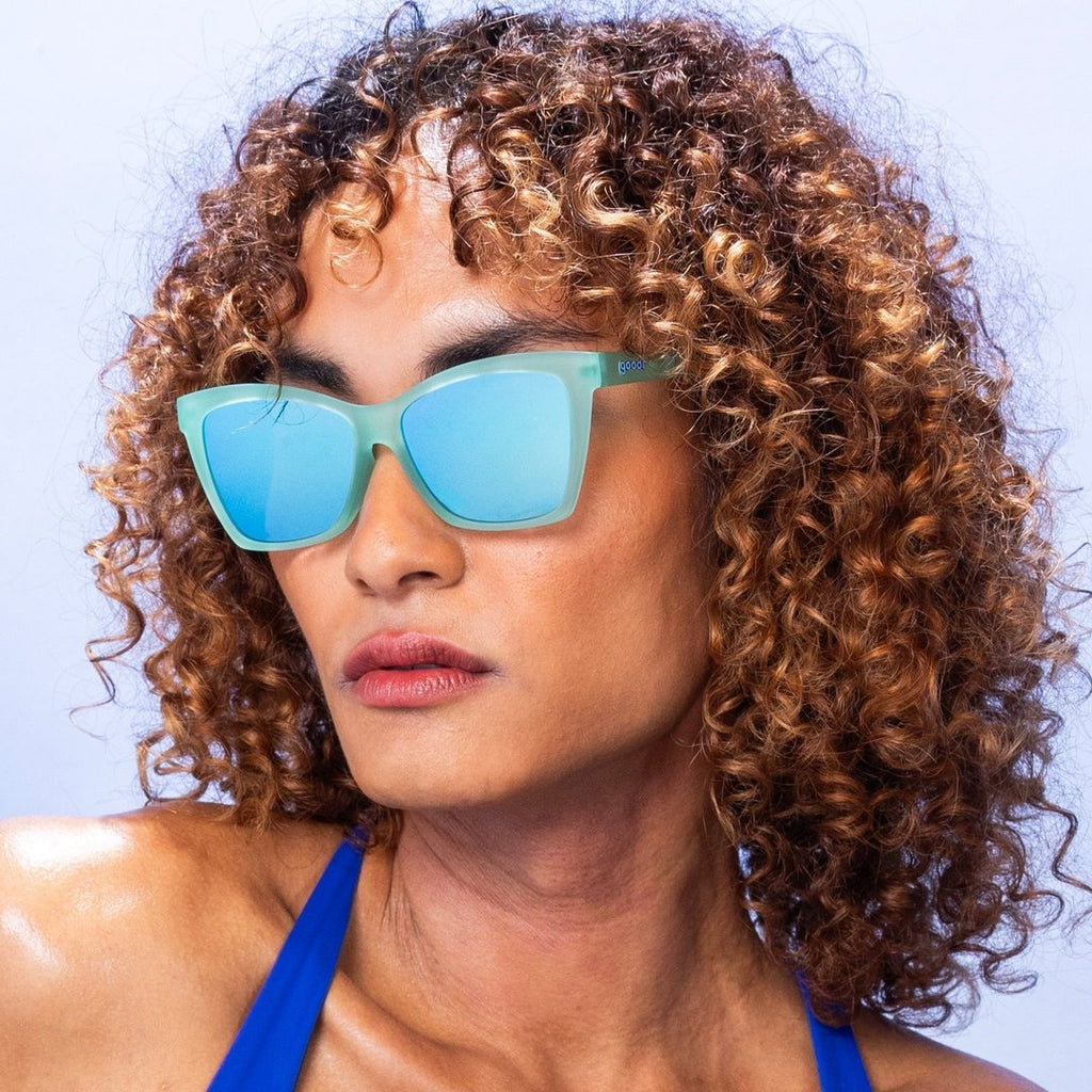 "Will Brake For Mermaids" Polarized Pop G Sunglasses