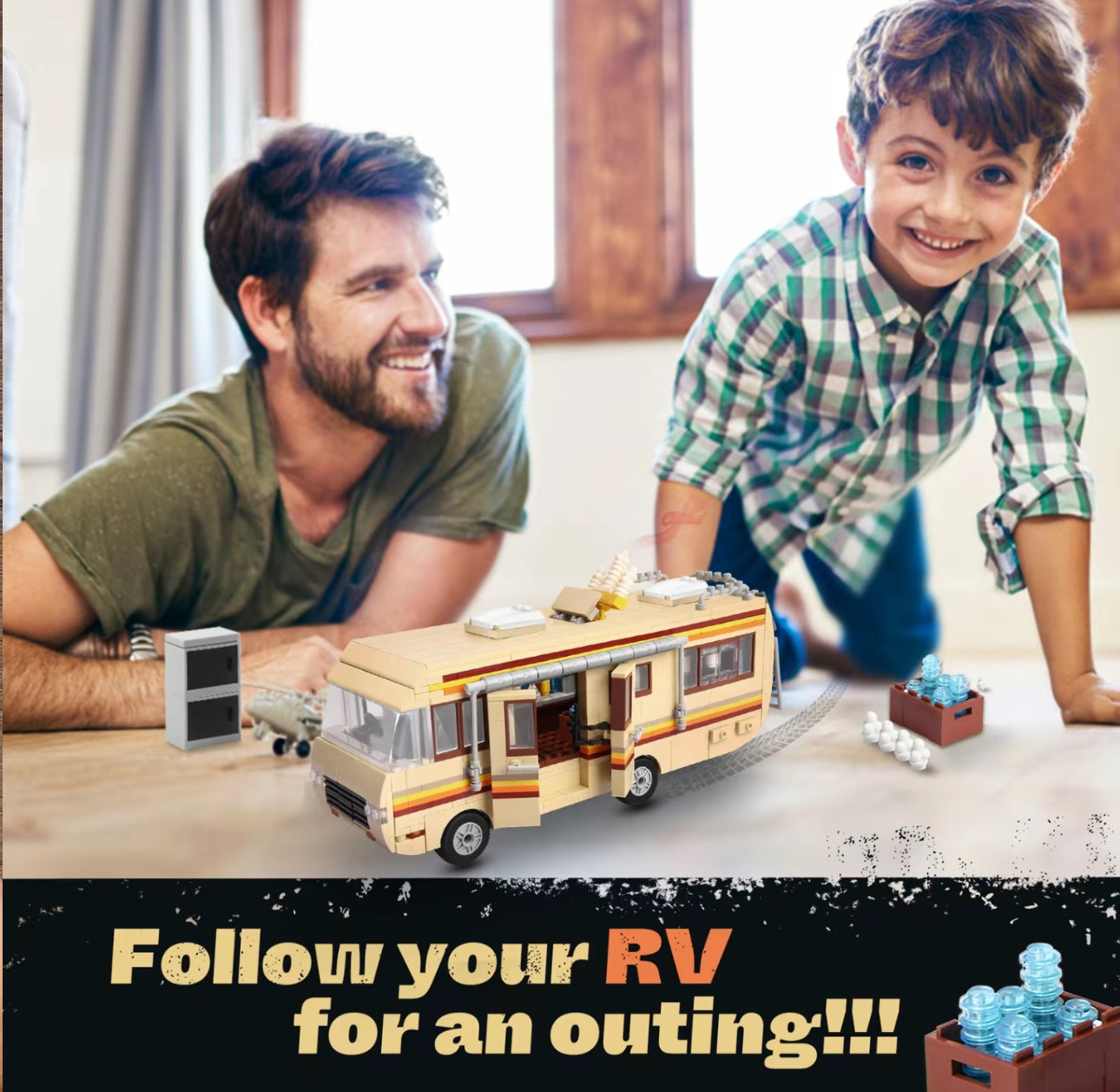 BlockBus Camper Set