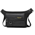 Men's large capacity waterproof chest bag large capacity crossbody bag shoulder bag ﻿