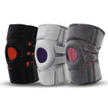 Meniscus Sports Knee Protector Silicone Shock Absorber Stability Patella Knee Protector Support Strip Velcro Adjustable