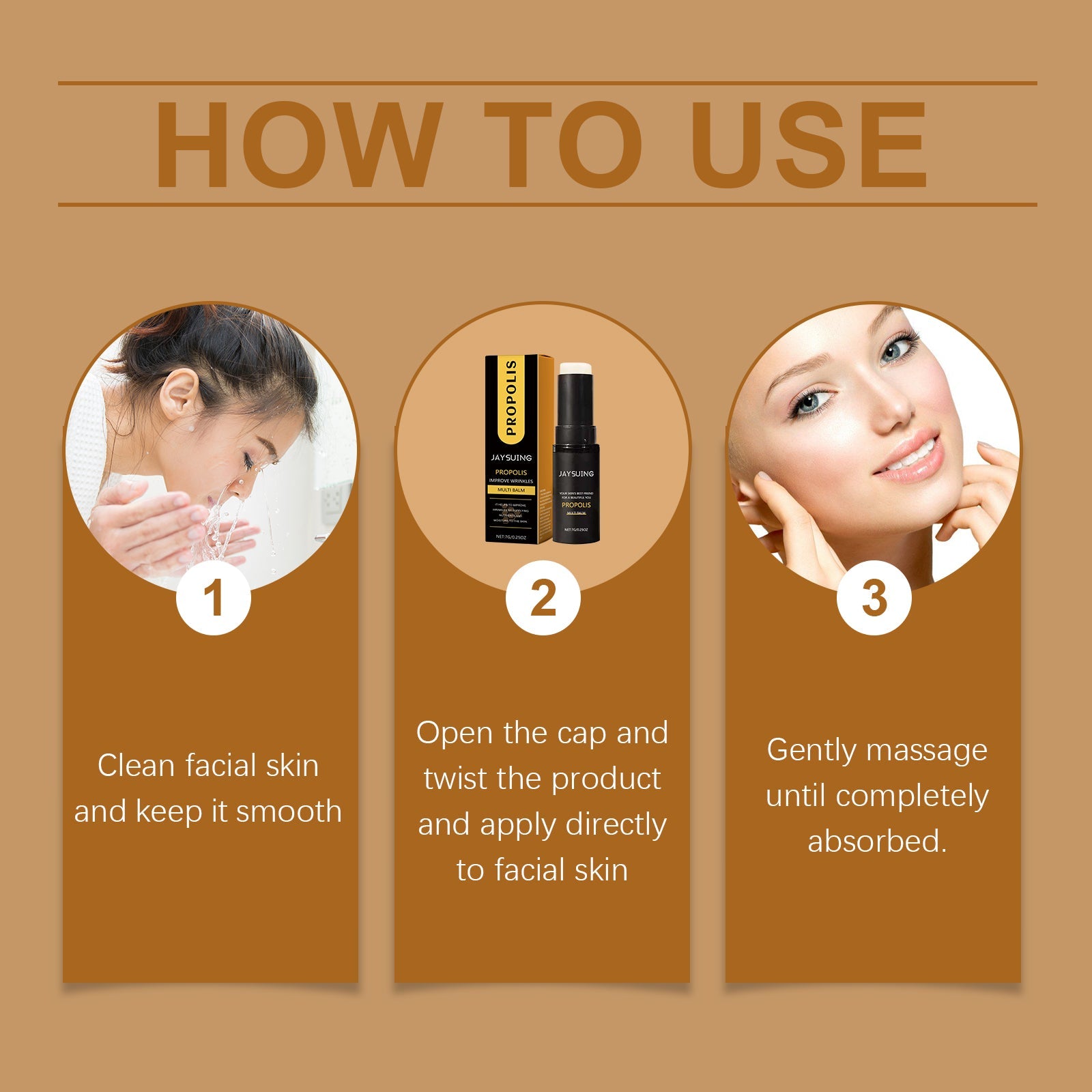 Propolis Firming Moisturizer, Anti-Wrinkle, Moisturizing And Rejuvenating Face Moisturizer