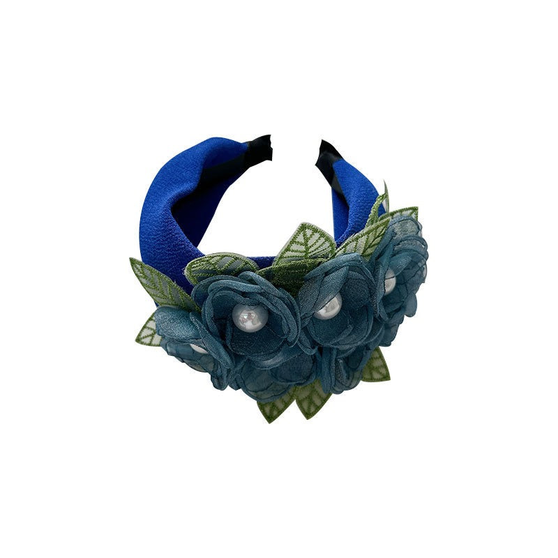 Handmade Fabric Headband for Fashion Flower Series
