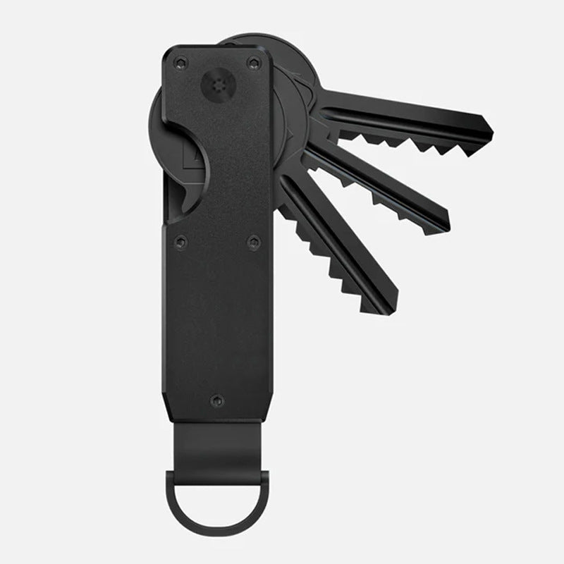 Keychain metal keychain aluminum alloy key storage keyclip