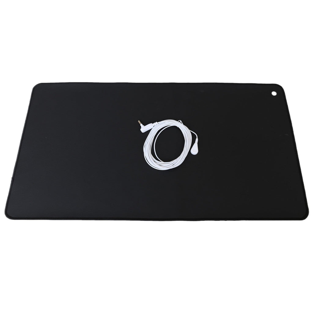 Grounding pad conductive leather yoga pad anti-static pad