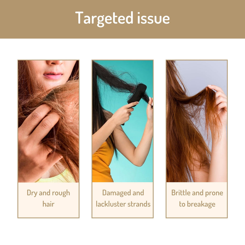Deep Conditioner For Improving Dry Hair, Moisturizing And Smoothing Hair Conditioner