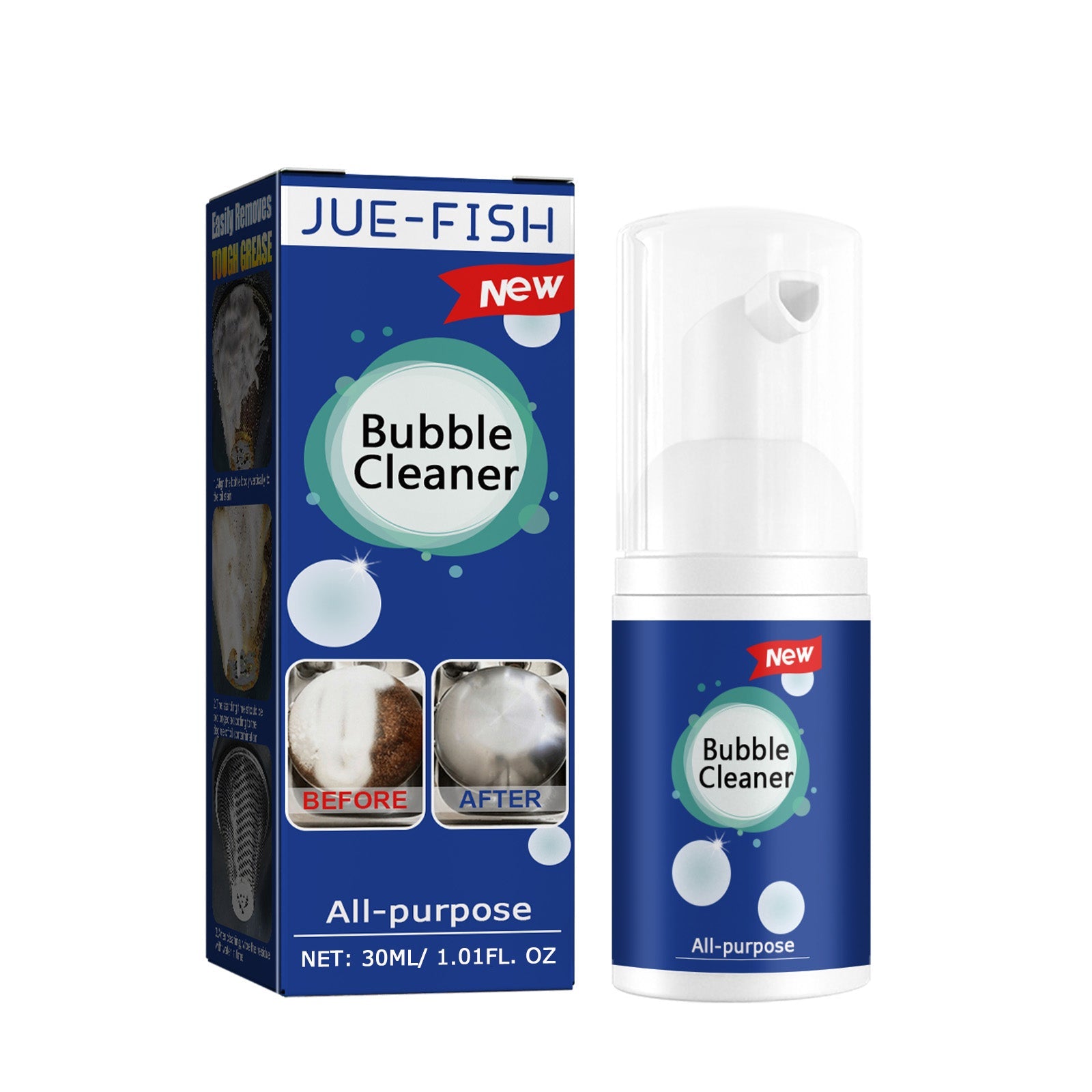 Oil Foam Cleaner Multi-Purpose Heavy Oil Foam Cleaner For Kitchen Stove Hood