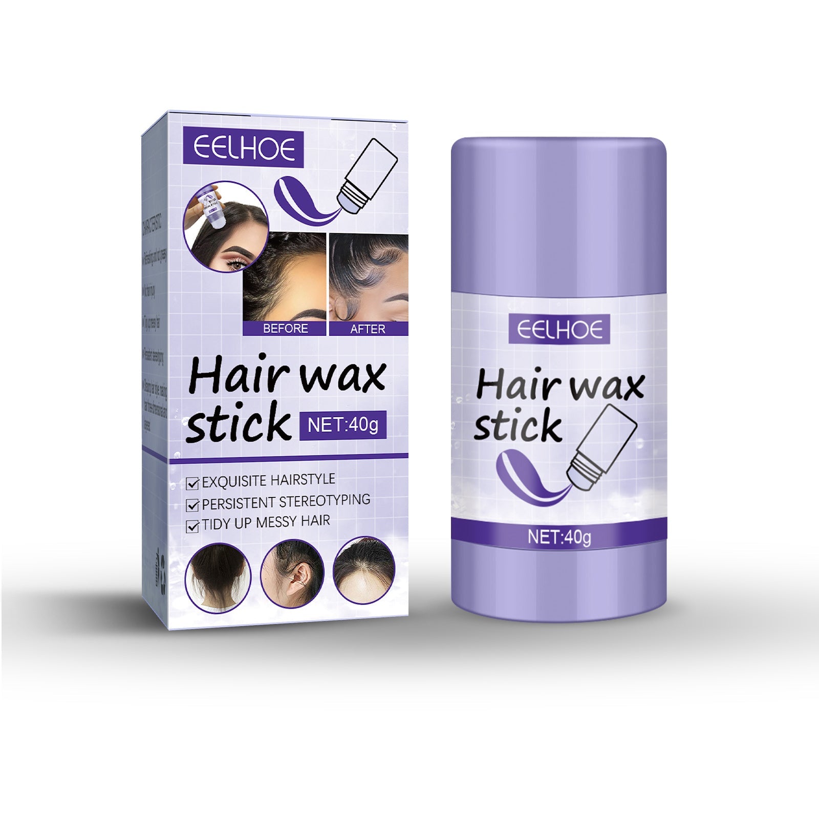 Hair Wax Rod, Hair Shredder Hair Wax Rod Small Hair Shredder Hair Shredder Hair Styling And Finishing Cream