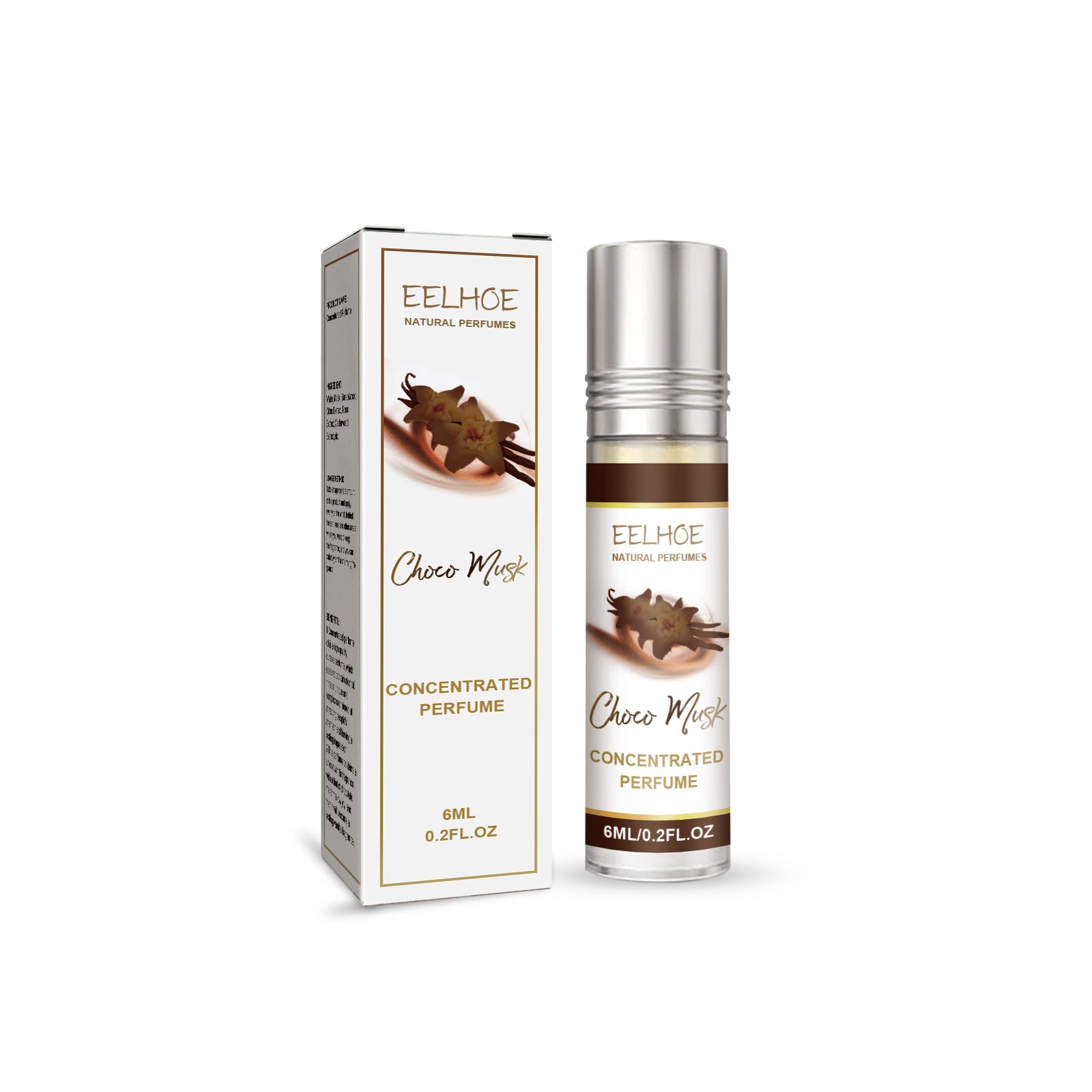 Essential Oil Perfume Long-Lasting Light Fragrance Natural Fresh Portable Neck Wrist Behind Ear Couple Dating Perfume