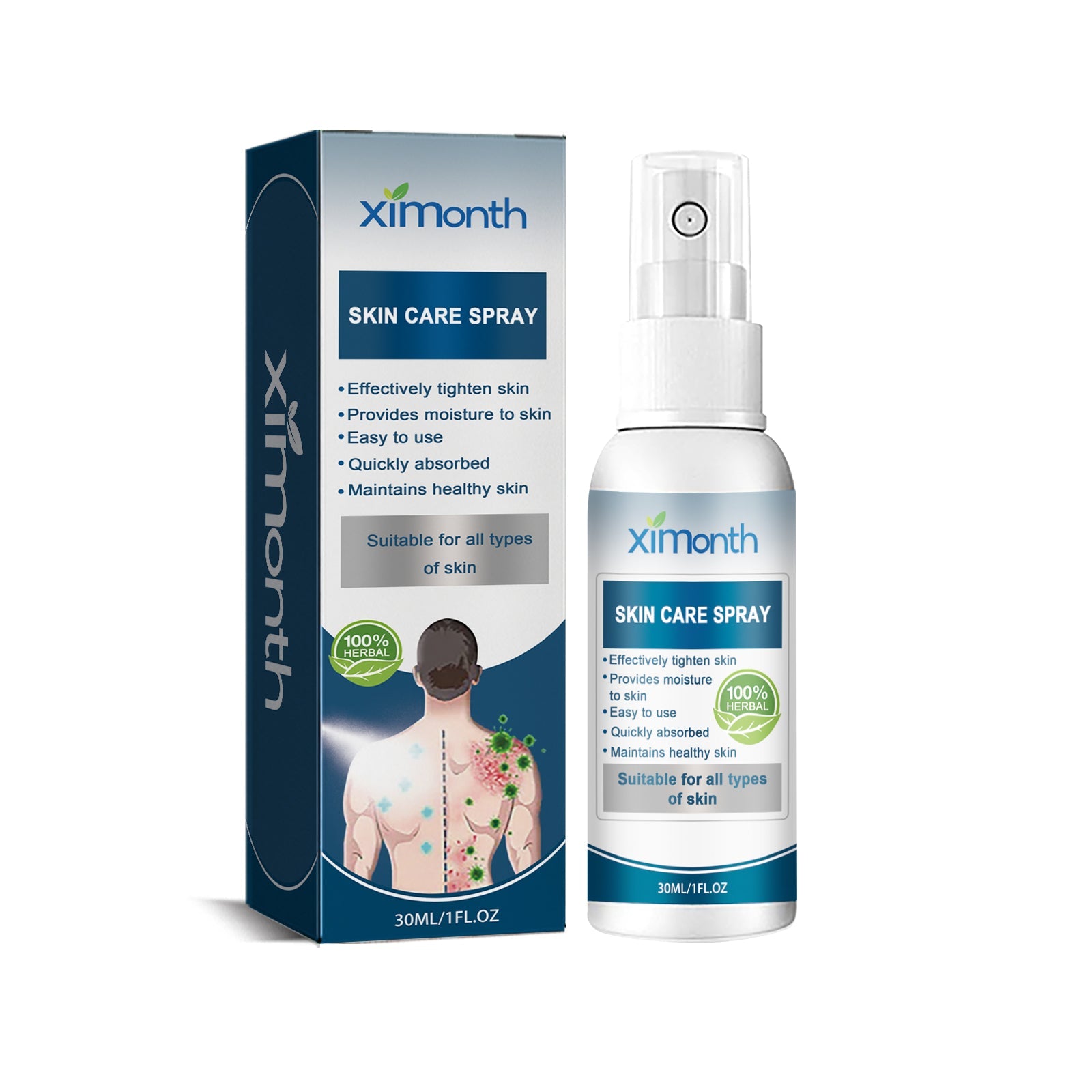 Cowhide Moss Repair Spray Relieves Redness And Itchy Scalp Skin Repair Spray