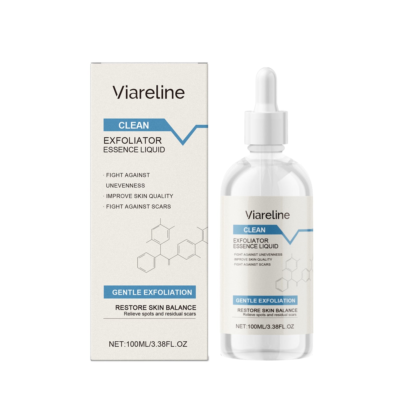 Exfoliating And Soothing Essence Delicate Skin Essence For Soft, Smooth And Radiant Natural Radiance