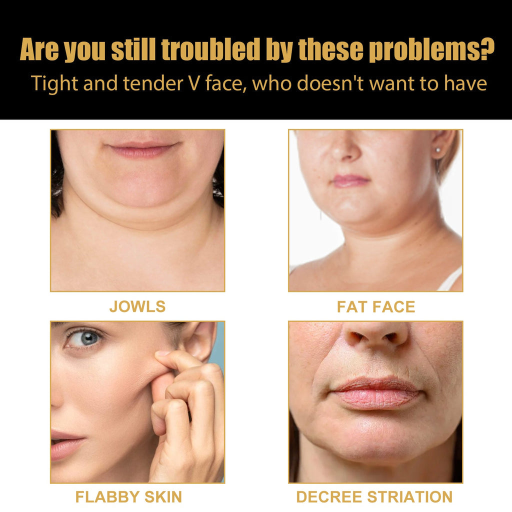 V-shaped Face Lifting Facial Mask, Tightens And Lifts Facial Skin Shapes Facial Mask