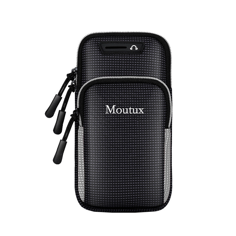 Running phone arm bag men's and women's fitness equipment outdoor handbag wrist bag apple x arm bag sports phone arm cover