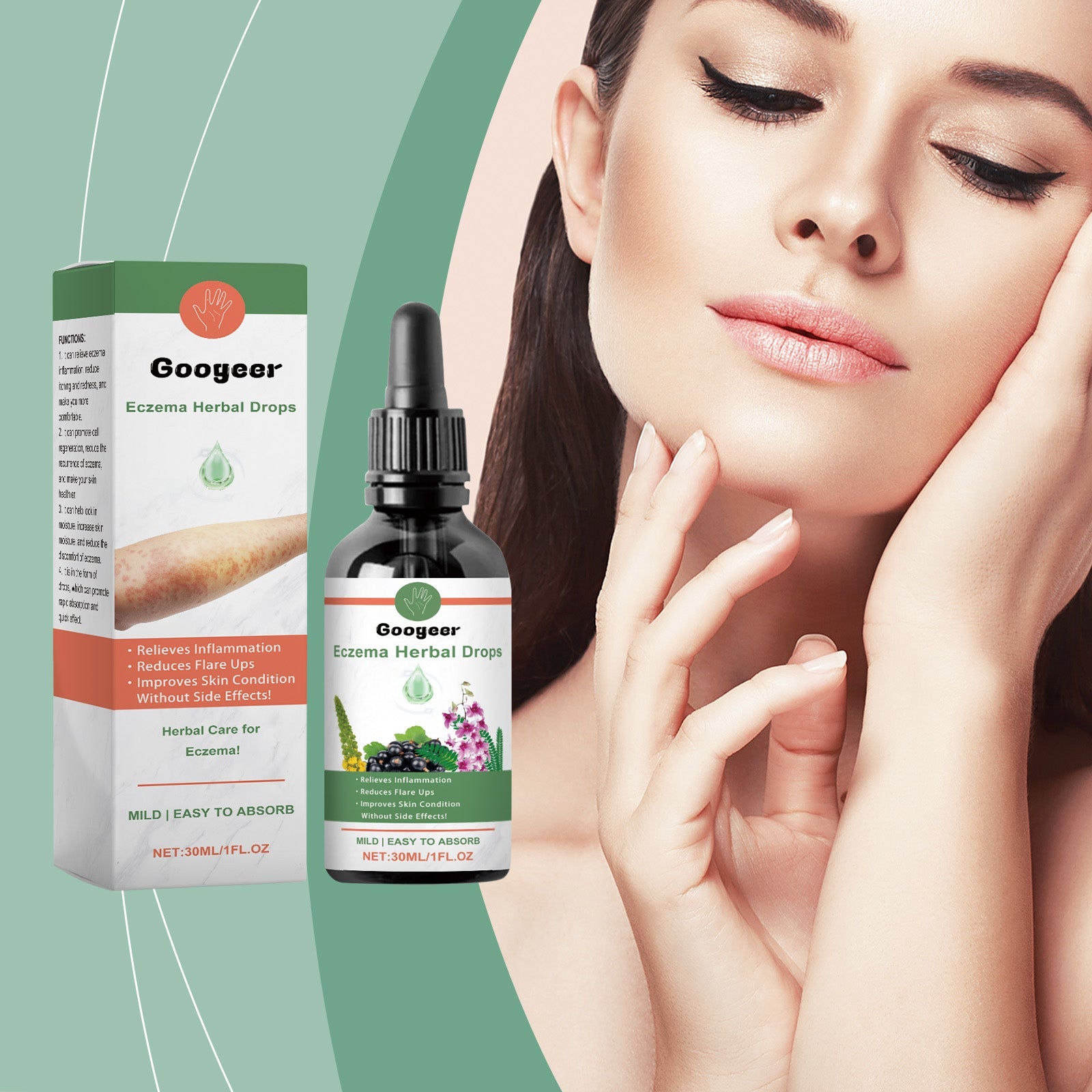 Eczema Herbal Drops Body Treatment