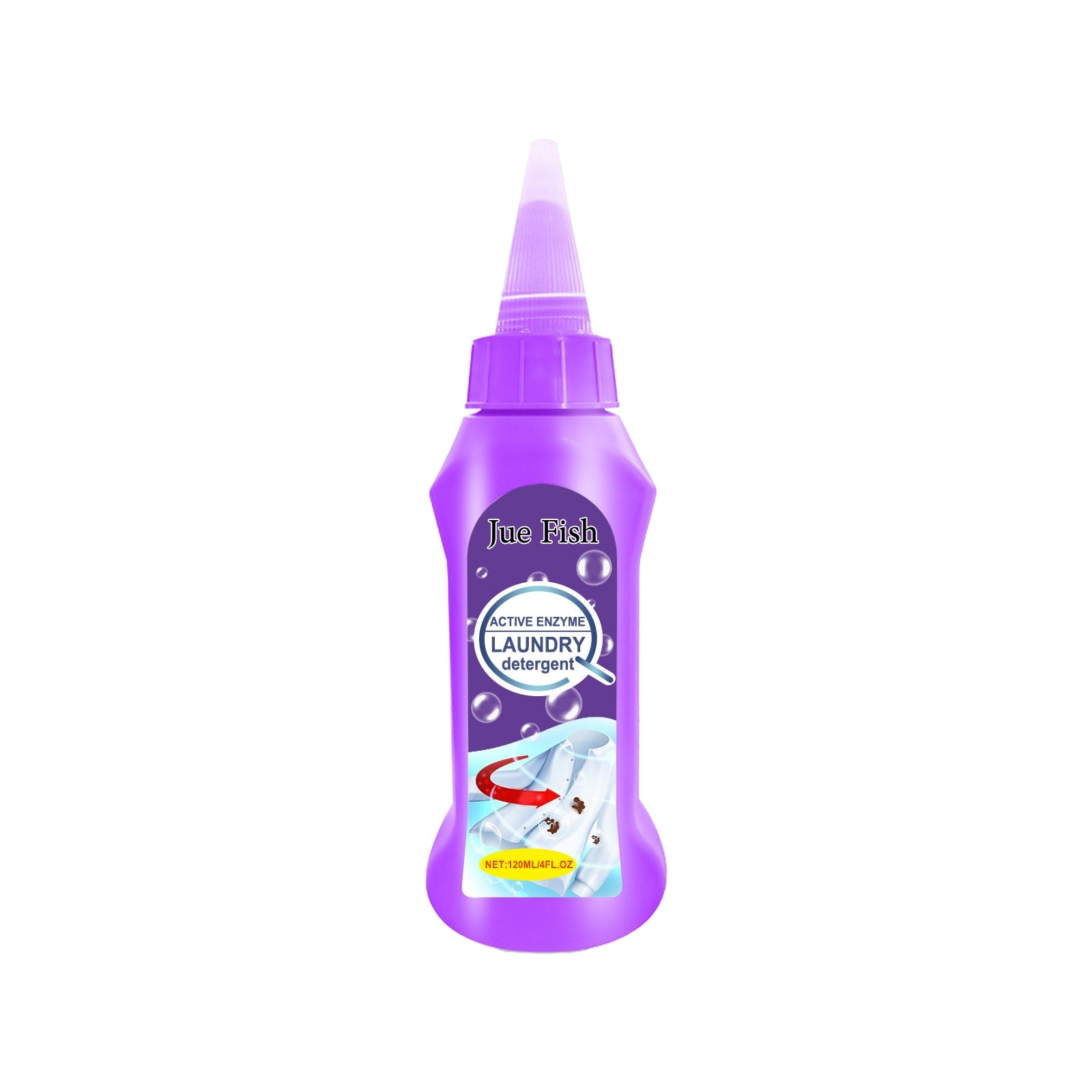 Active Enzyme Laundry Cleaner, Deep Cleansing Clothing Removes Stubborn Stains Gently And Does Not Irritate