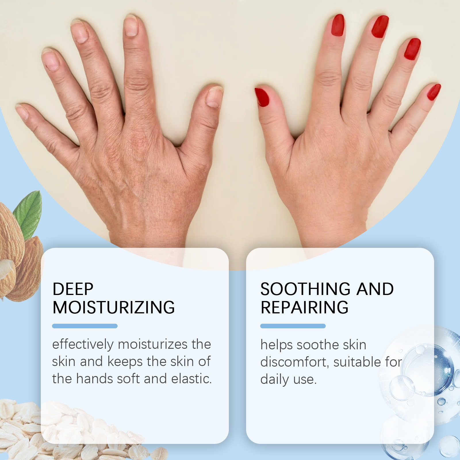 Moisturizing And Moisturizing Hand Cream Moisturizing And Moisturizing And Caring Hand Cream To Prevent Dry Skin